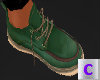 Green Casual Shoe