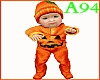 Baby grl walks 7 pumpkin