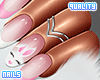 q. Pink Bunny Nails