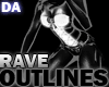 [DA] F Rave Outline W