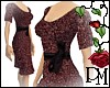 [PBM] Maroon Tori Dress