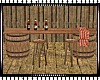 Barrel Bar Table Set