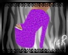W|PURPLE PLATFORM SHOES