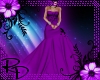 :RD: Purple Floral Gown