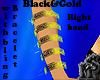 Black&Gold bracelet RH