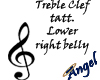 [Angel]Treble Clef Tatt