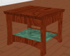 (AG) Turquoise End Table