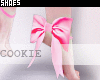 Pink Feet Bows