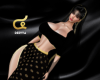 ๔ Black Gold Dupatta