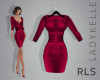 LK| Abbey Dress Rasp RLS