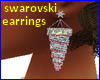 Px Swarovski earrings