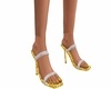 Joy Yellow Glitter Heels