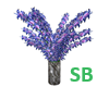 SB* Blu/ Purple Vase