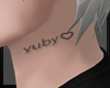 海YuBy Neck Tatto