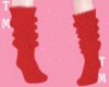 Fluffy Socks | Red ~
