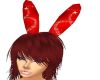 red easter bunny ears