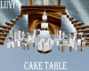 LUVI WEDDING CAKE TABLE