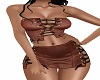 Leather Lace Up Outfit