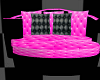~IDS~Pink n black sofa
