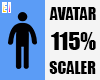 Avatar Scaler 115%