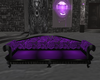 Black Purple Couch