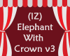 Elephant With Crown v3