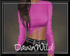 Pink Ripped Sweater