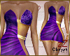 cK Belleza Dress Purple