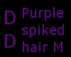 DD black purple spikes