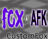 FOX custum head sign