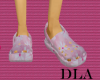 Daisy and Pink CROCS