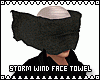 Storm Wind Face Towel