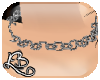 [L] Metal Chain Collar