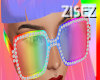 Holo Diamond Eye Glasses