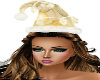 Gold Christmas Hat
