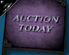 Purple Auction Sign