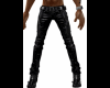 leather biker jeans/boot