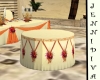 Trop Wedding Cake Table