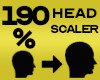 Head Scaler 190%