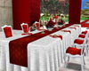 [E]wedding table red