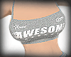 customized gray cropped