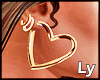 *LY* Love Gold Earrings