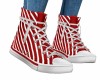 Candy Cane High Tops