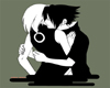 Sasuke hugs sakura