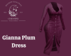 Gianna Plum Dress