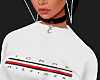 TOMMY x White Sweater.