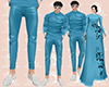L: Seluar Melayu Blue