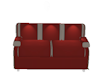 red/grey poseless sofa
