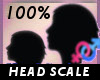 Head Scale 100 % -F-