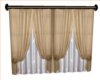 cream curtains